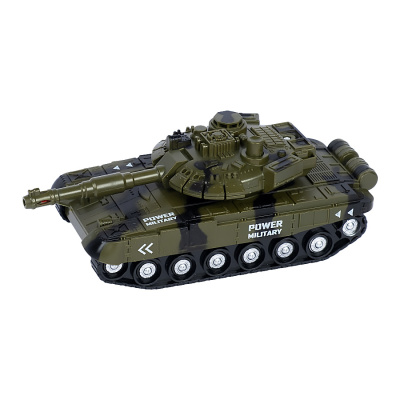 Модель инерционная Танк 20 см свет звук 1000581 1